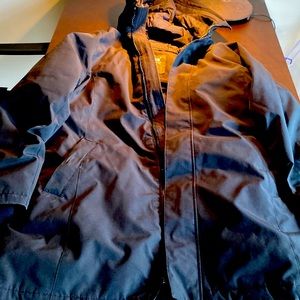 Tna Aritzia puffer blackish gray
